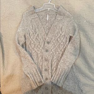 Free People Cardigan Sweater. Size small